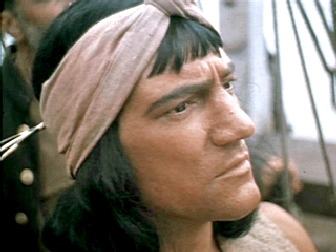 Tashtego in the 1956 film Moby Dick