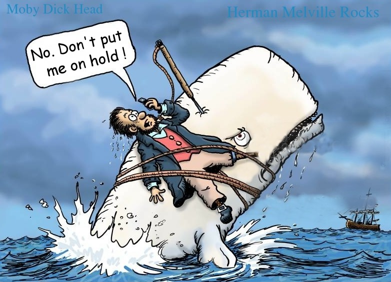 Captain Ahab being put on hold by the G20 in relation to climate change